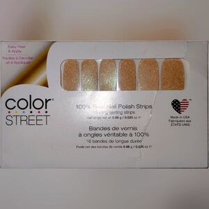 color STREET Secret Identity Nail Polish Strips & HAIRSPA Shampoo & cond
